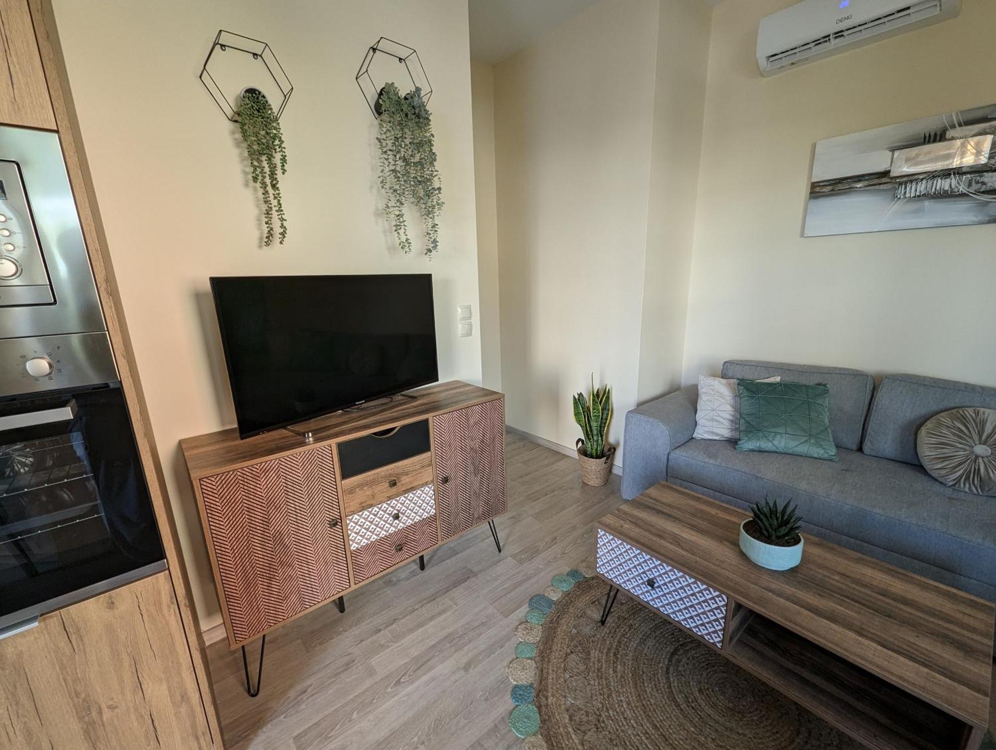 Appartement Modern Mint Sunny House Near The Airport à Spáta Extérieur photo