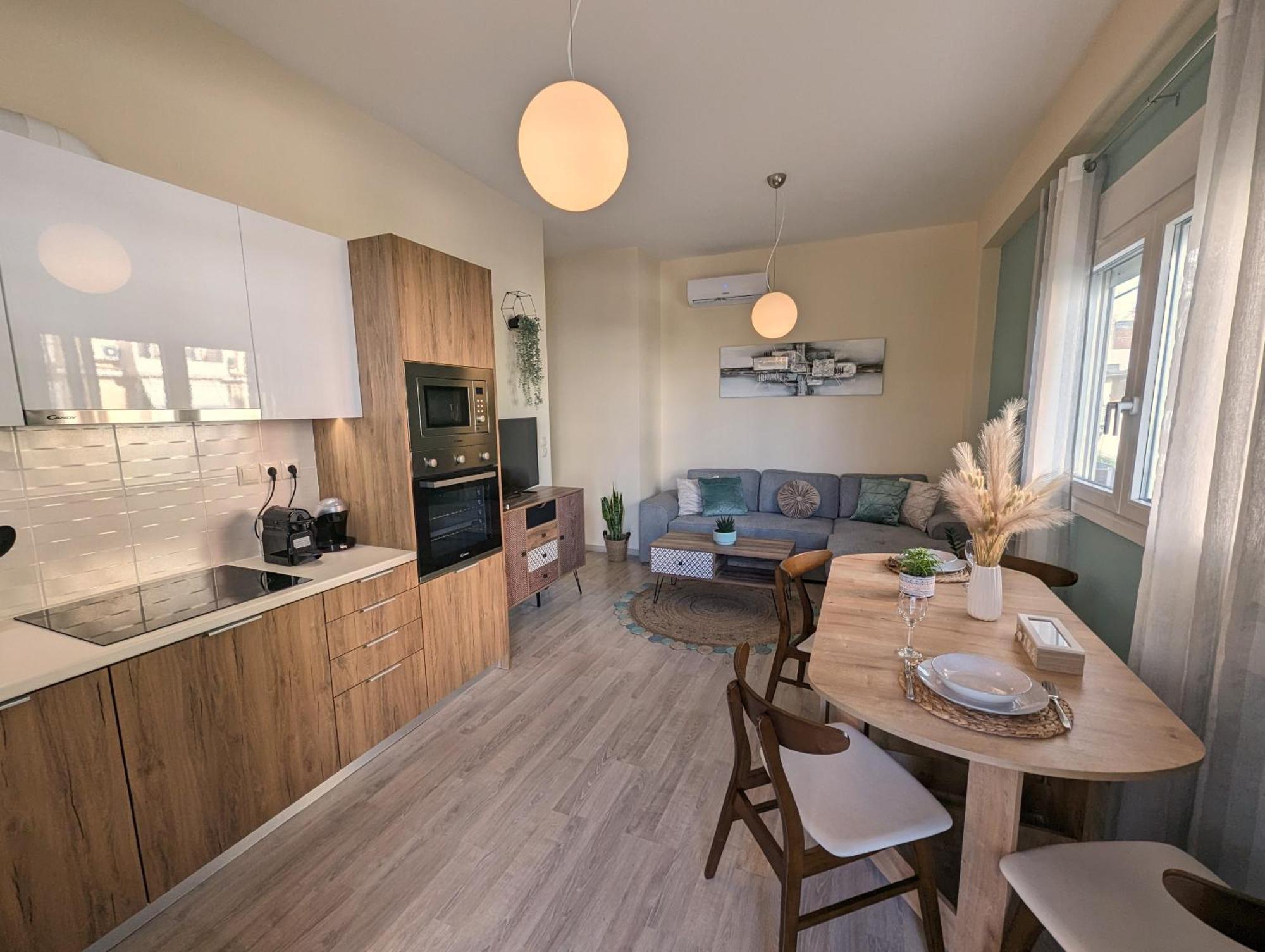Appartement Modern Mint Sunny House Near The Airport à Spáta Extérieur photo